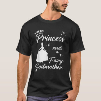T-shirt Drôle Fairy Godmère Cadeau Pour Femmes Cool Prince