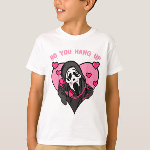 T-shirt Drôle Fantôme Appelant Costume D'Halloween Non Vou