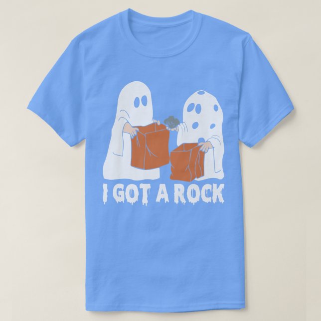 T-shirt Drôle Fantôme Halloween Costume J'Ai Une Crainte R (Design devant)