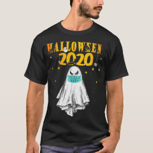 T-shirt Drôle Fantôme Masque Visage Séjour 6 Pieds Quarant