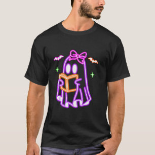 T-shirt Drôle Fantôme Trendy Éffrayant Enseignant Trick Ou