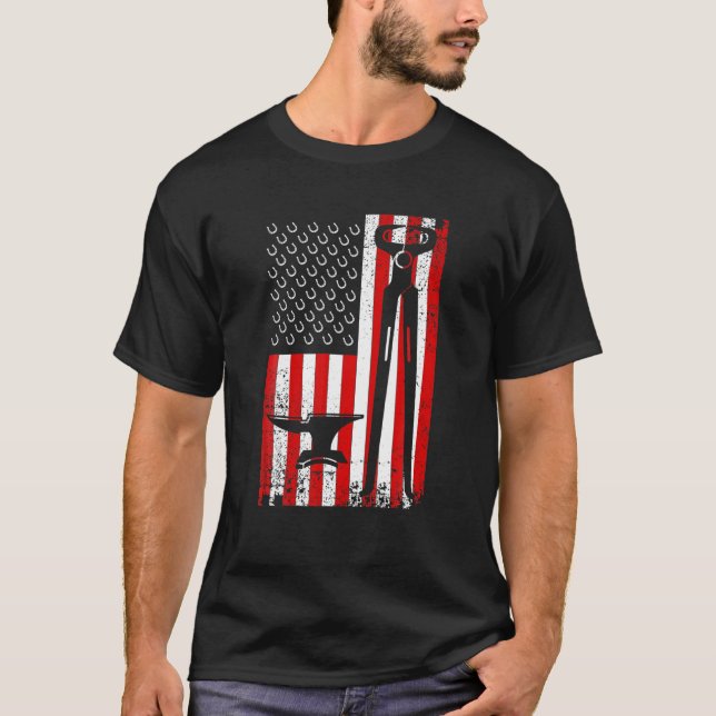 T-shirt Drôle Farrier Cadeau Pour Hommes Cool Farrier Outi (Devant)