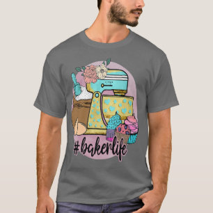 T-shirt Drôle femme boulanger boulanger hobby nourriture g