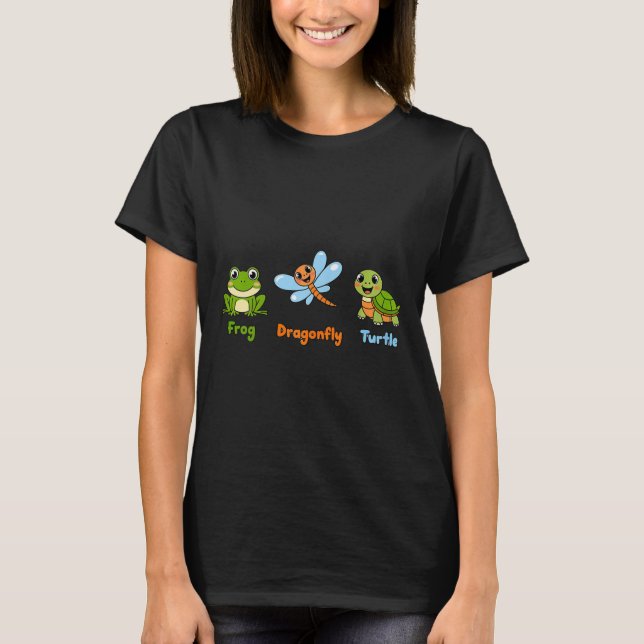 T-shirt Drôle Femme subtile Humour Politique Grenouille li (Devant)
