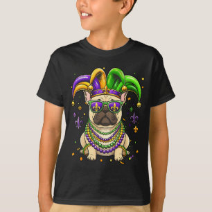 T-shirt Drôle festival de bouledogue français mardi gras p