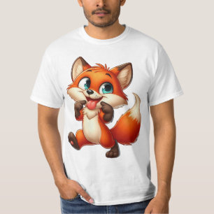 T-shirt Drôle Fox Columbus Day Tee