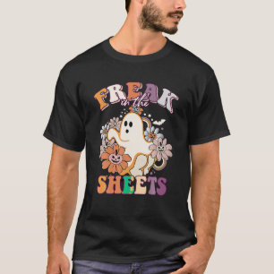 T-shirt Drôle Freak Dans La Feuille Boo Feuilles Fantôme É
