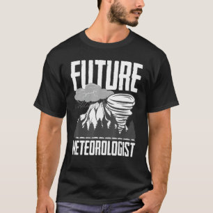 T-shirt Drôle futur Météorologue Cadeau pour les enfants C