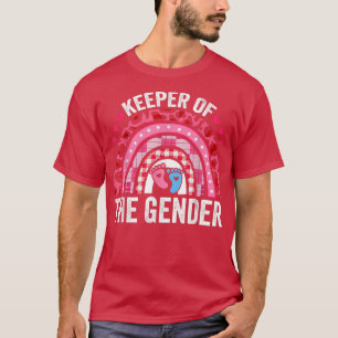 T-shirt Drôle Gardien De La Révélation De Genre Du Leopard