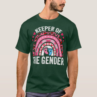 T-shirt Drôle Gardien De La Révélation De Genre Du Leopard