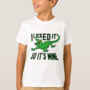 T-shirt Drôle Gecko Reptile Design