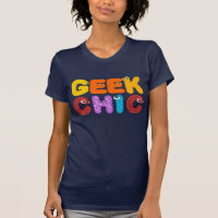 Drôle Geek Chic Goofy Lettres de dessin