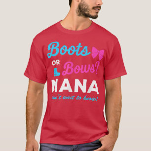 T-shirt Drôle Genre Révéler Bottes Ou Bows Nana Correspond