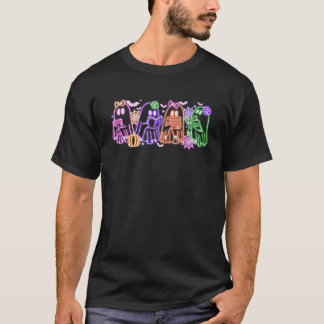 T-shirt Drôle Ghost Livre Lecture Halloween Livres Lover T