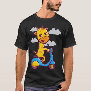 T-shirt Drôle Giraffe Art Lovely mignon Animal Hommes Femm