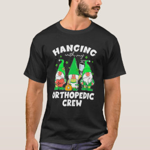 T-shirt Drôle Gnome Pagayer Avec L'Infirmière Orthopédique