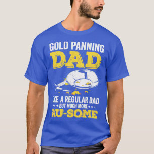 T-shirt Drôle Gold Panning Gold Prospectors Gold Miner Cre