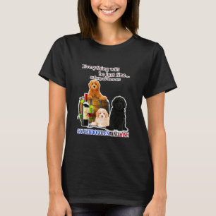T-shirt Drôle Goldendoodle Chien Grand N'Importe Quel Chi