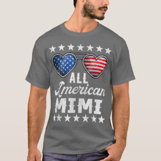 T-shirt Drôle Grand-Mère Le 4 Juillet Femmes, Tous América