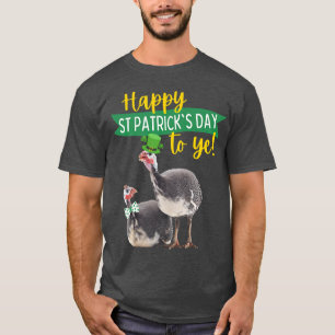 T-shirt Drôle Green St Patrick's Day Cadeau Guinée Hen Fow