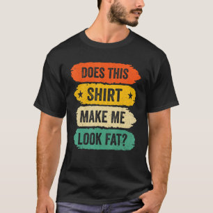 T-shirt Drôle Gros Dit Personne, Vintage Est-Ce Que Cela F