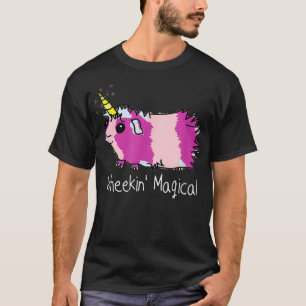 T-shirt Drôle Guin guinguine Unicorne Wheekin Magique Cute