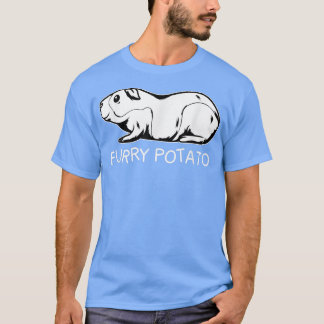 T-shirt Drôle Guinée Cochon Furie Pomme de terre Enfants H