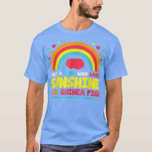 T-shirt Drôle Guinéen Cochon et soleil