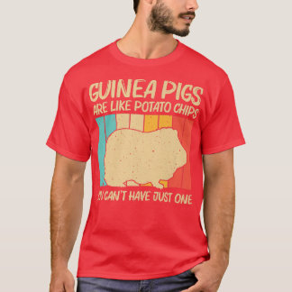 T-shirt Drôle Guinéen Cochon Pour Hommes Femmes Pomme De T