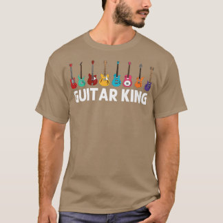 T-shirt Drôle Guitare Art Hommes Grandpa Guitare Player Mu