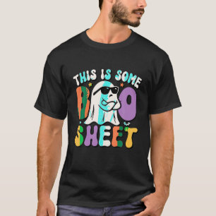 T-shirt Drôle Halloween Boo Ghost Costume Ceci est Un Boo