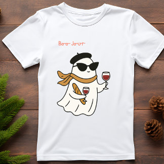 T-shirt Drôle Halloween Boo Jour