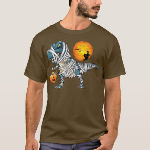T-shirt Drôle Halloween Boys Hommes Dinosaur T re maman Pu