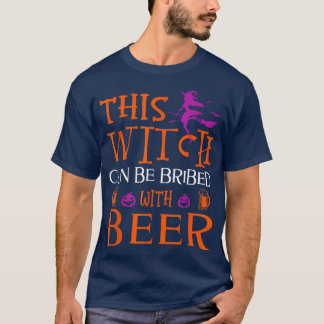 T-shirt Drôle Halloween Cette Sorcière Peut Être Bridée Av