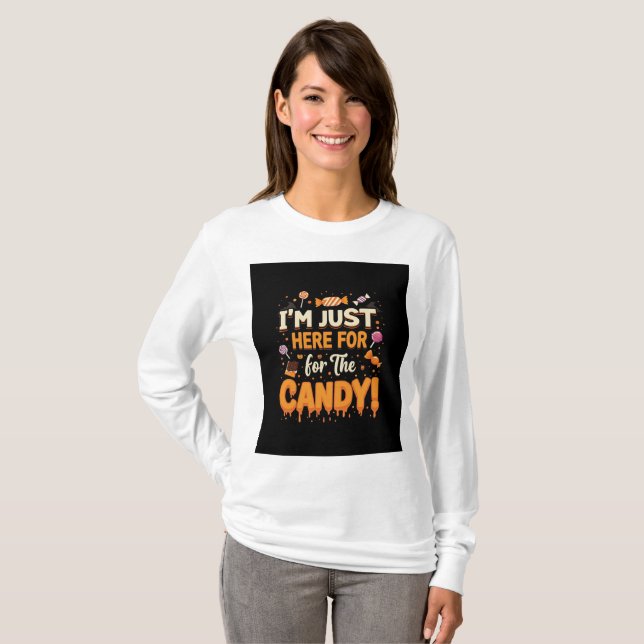 T-shirt Drôle Halloween femmes (Devant entier)
