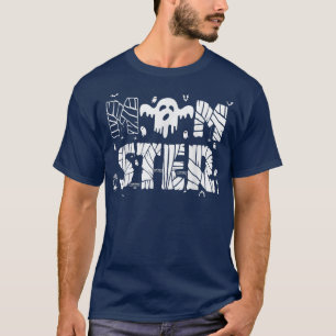 T-shirt drôle halloween Momster, gost, costume pour mère