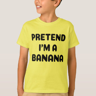 T-shirt Drôle Halloween - Prétendre que je suis une banane