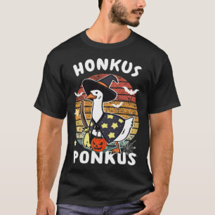 T-shirt Drôle Halloween sorcières Canard Honkus Ponkus ani