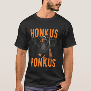 T-shirt Drôle Halloween sorcières mème Canard mou Honkus P