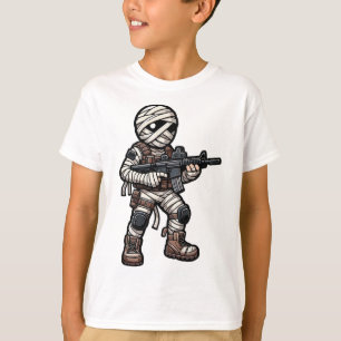 T-shirt Drôle Halloween tactique maman armée hommes vétéra