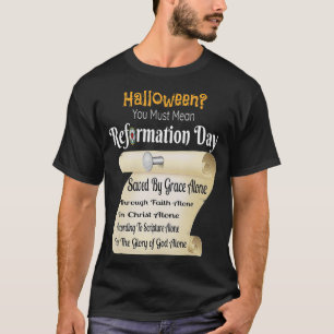 T-shirt Drôle Halloween Vous Devez Signifier Journée De