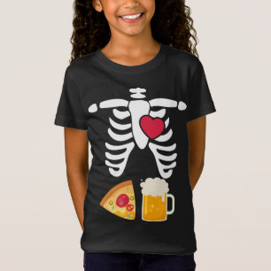 T-Shirt Drôle Halloween Xray Bientôt Papa Skeleton Grosses