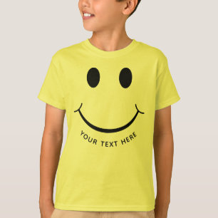 T-shirt Drôle Happy Face Ajoutez votre propre lumière de