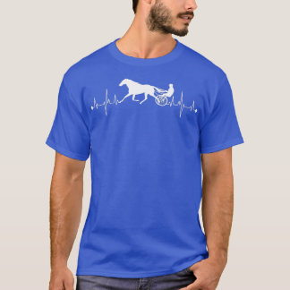 T-shirt Drôle Harnais Cheval Racing Cadeau Pour Hommes Fem
