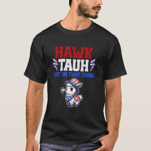 T-shirt Drôle Hawk Tauh 24 Crache Sur Cette Chose Llama Bl
