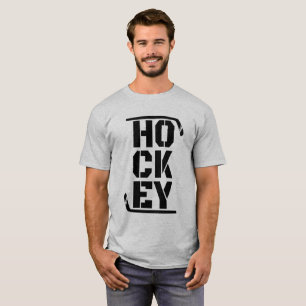 T-shirt Drôle Hockey