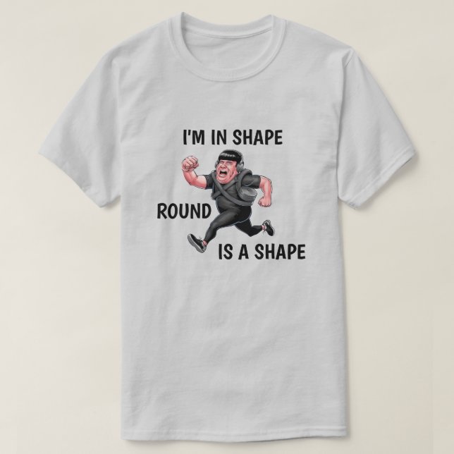 T-shirt Drôle homme de course (Design devant)