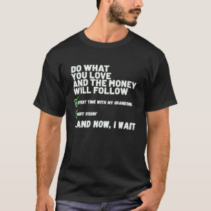 T-shirt Drôle Hommes Femmes Chrétien Prié Est Allé Pêcher