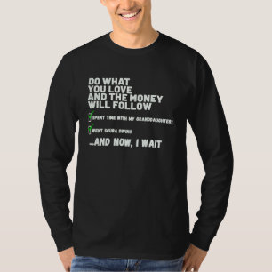 T-shirt Drôle  Hommes Femmes Chrétien Prié Est Allé Plongé