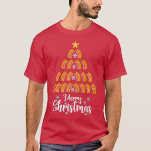 T-shirt drôle hot dog noël arbre pour hot dogs amateurs